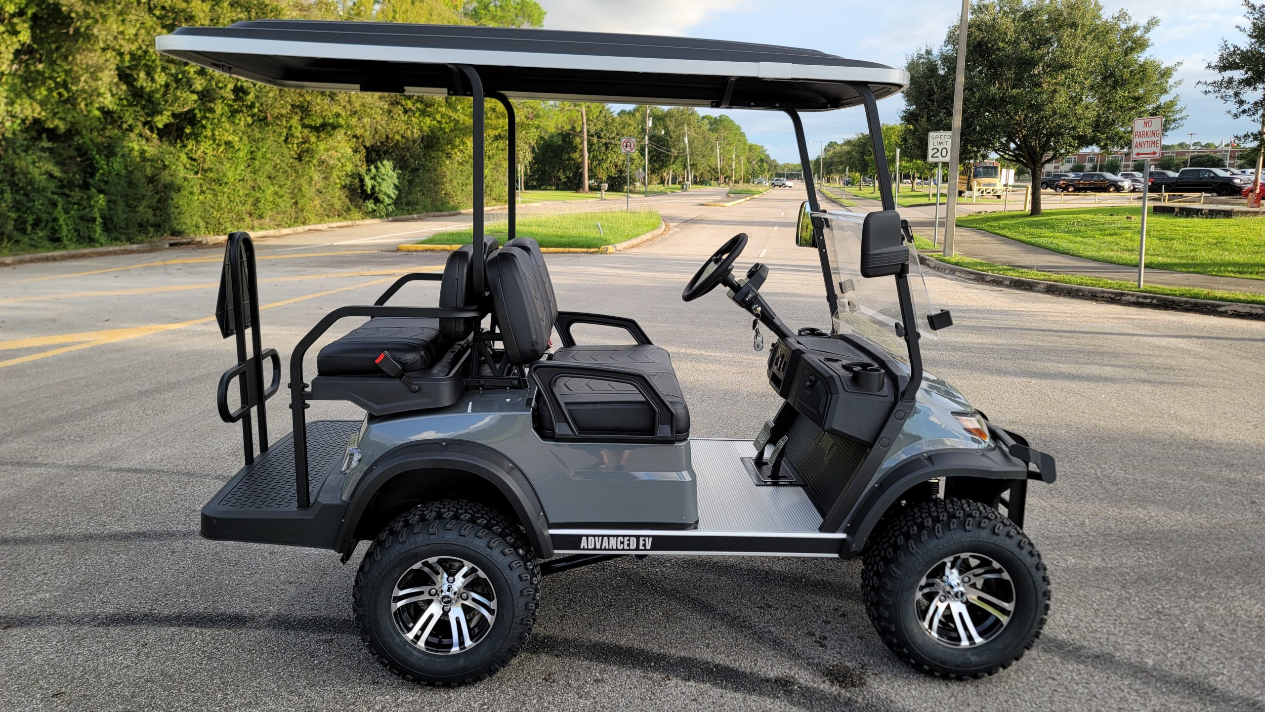 Grey Advanced Ev Advent Lithium Ckd S Golf Carts