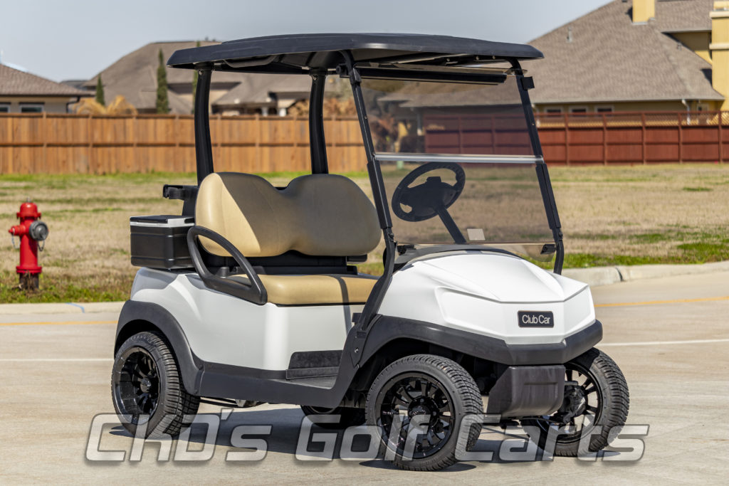 2018 White Tempo EV - CKD's Golf Carts