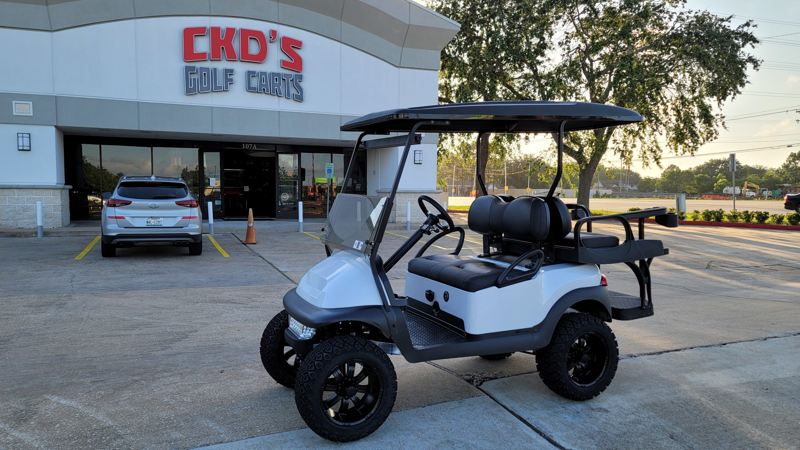 2017 Glacier White Club Car Precedent - CKD's Golf Carts