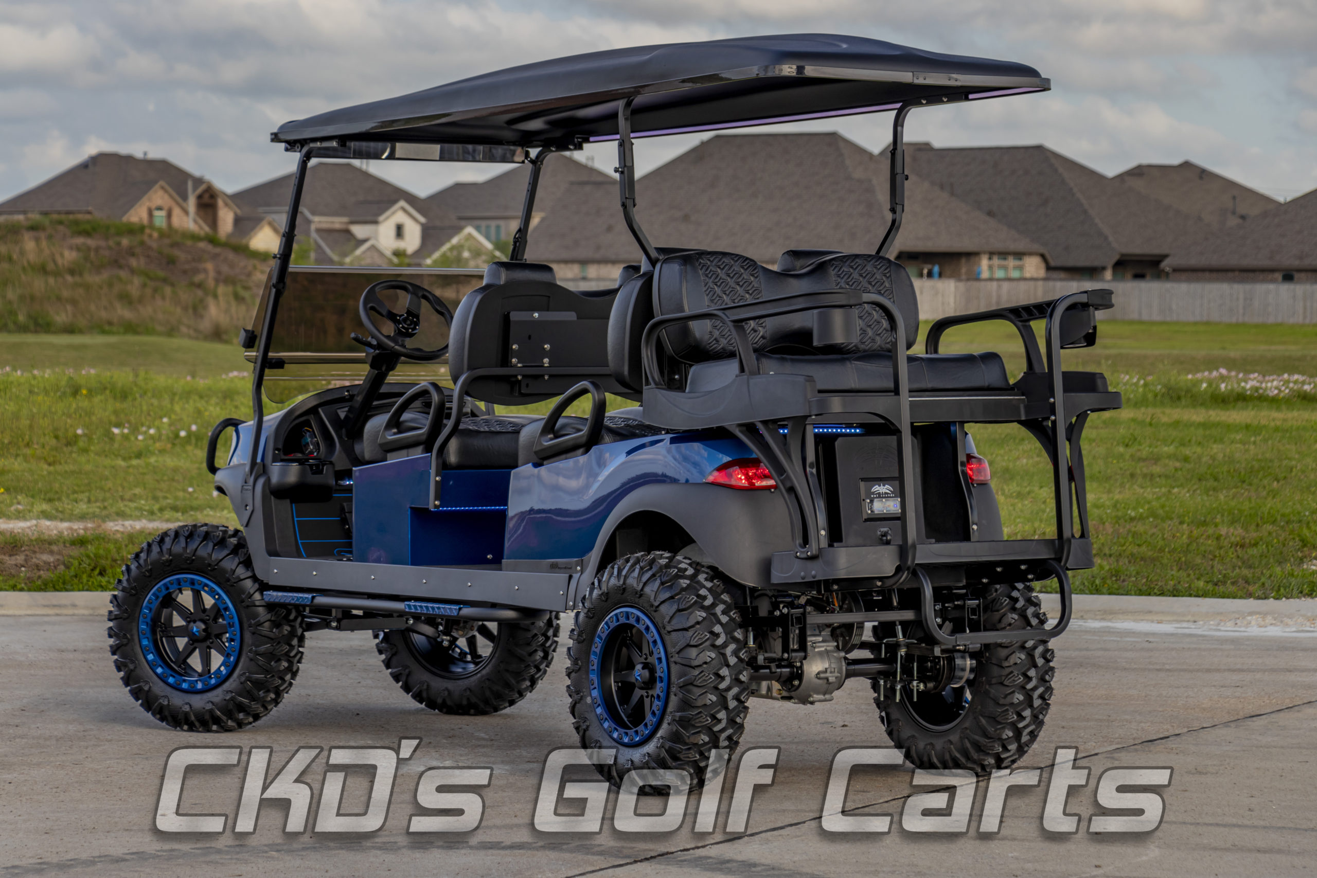 2020 Blue Tempo Monster CKD's Golf Carts