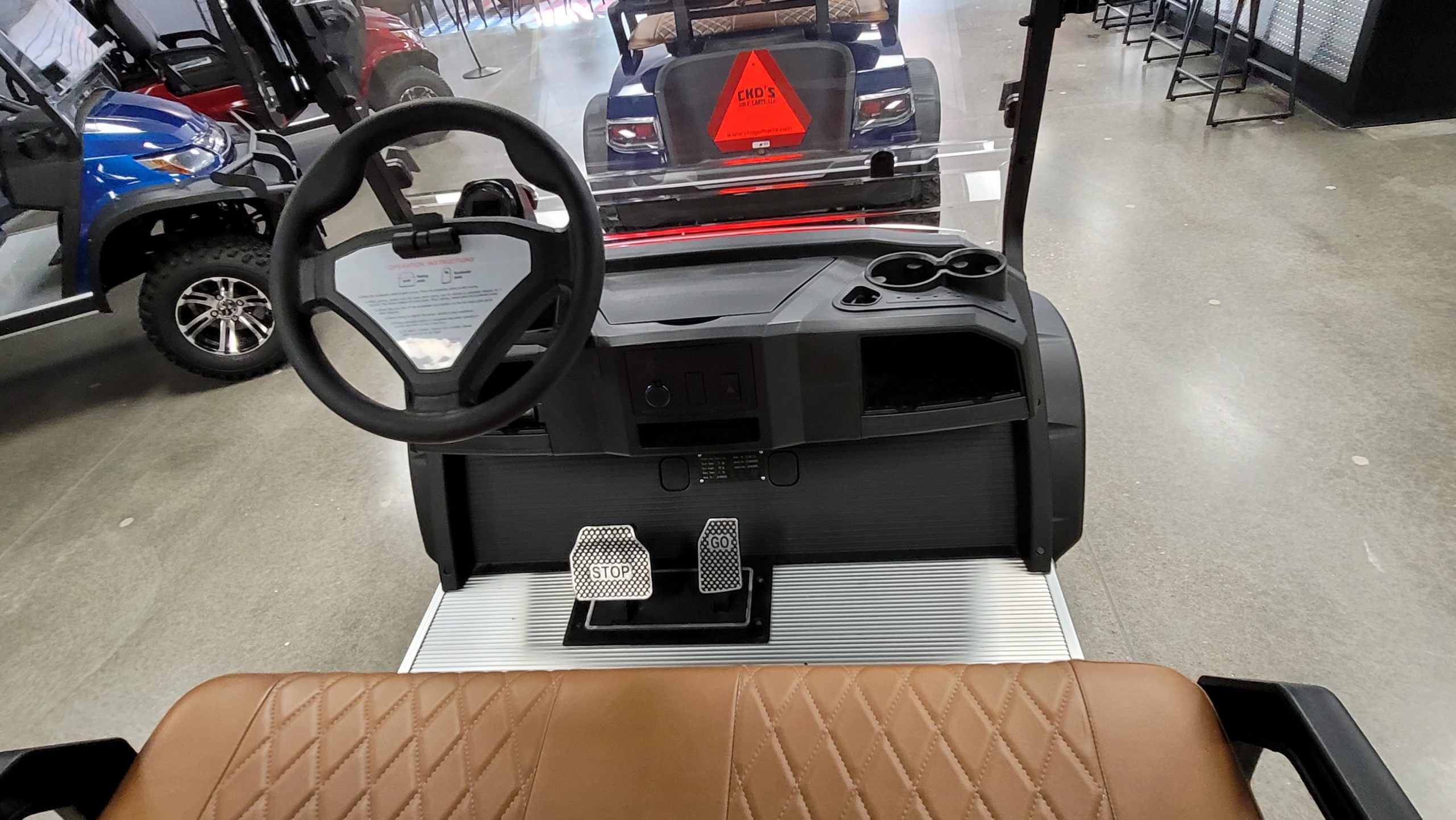 2022 Red Advanced EV - CKD's Golf Carts