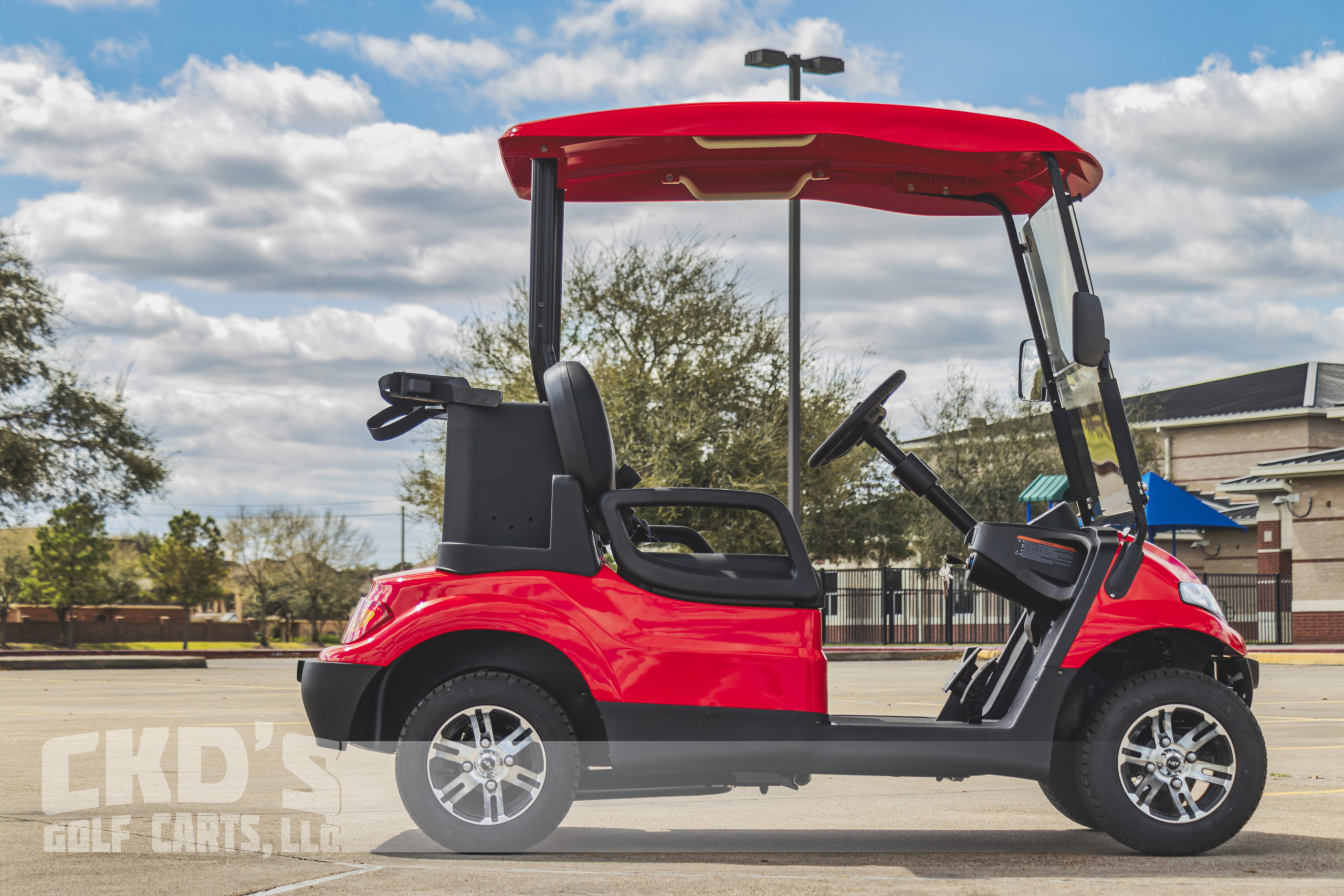 2021 Red Advanced EV - CKD's Golf Carts