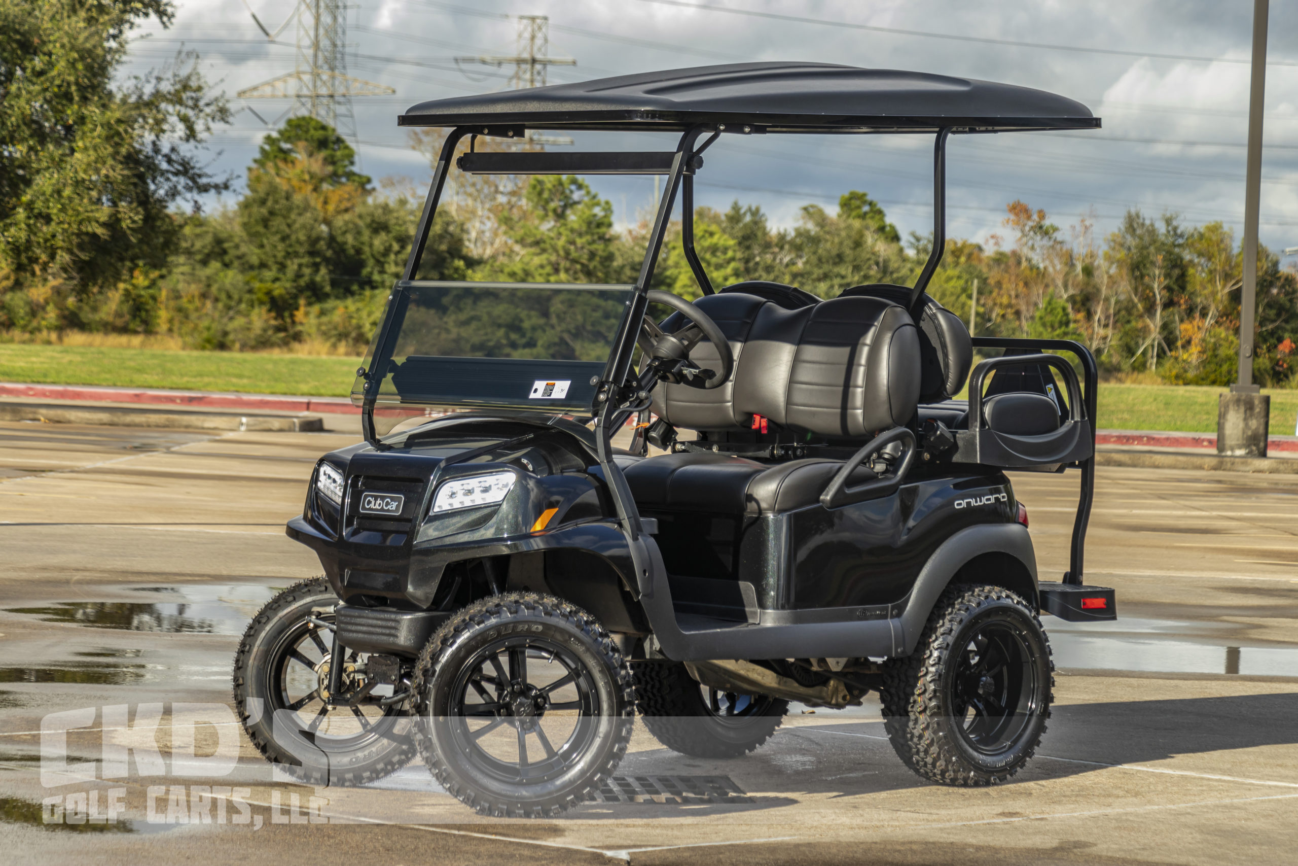 2019 Black Club Car Onward CKD's Golf Carts