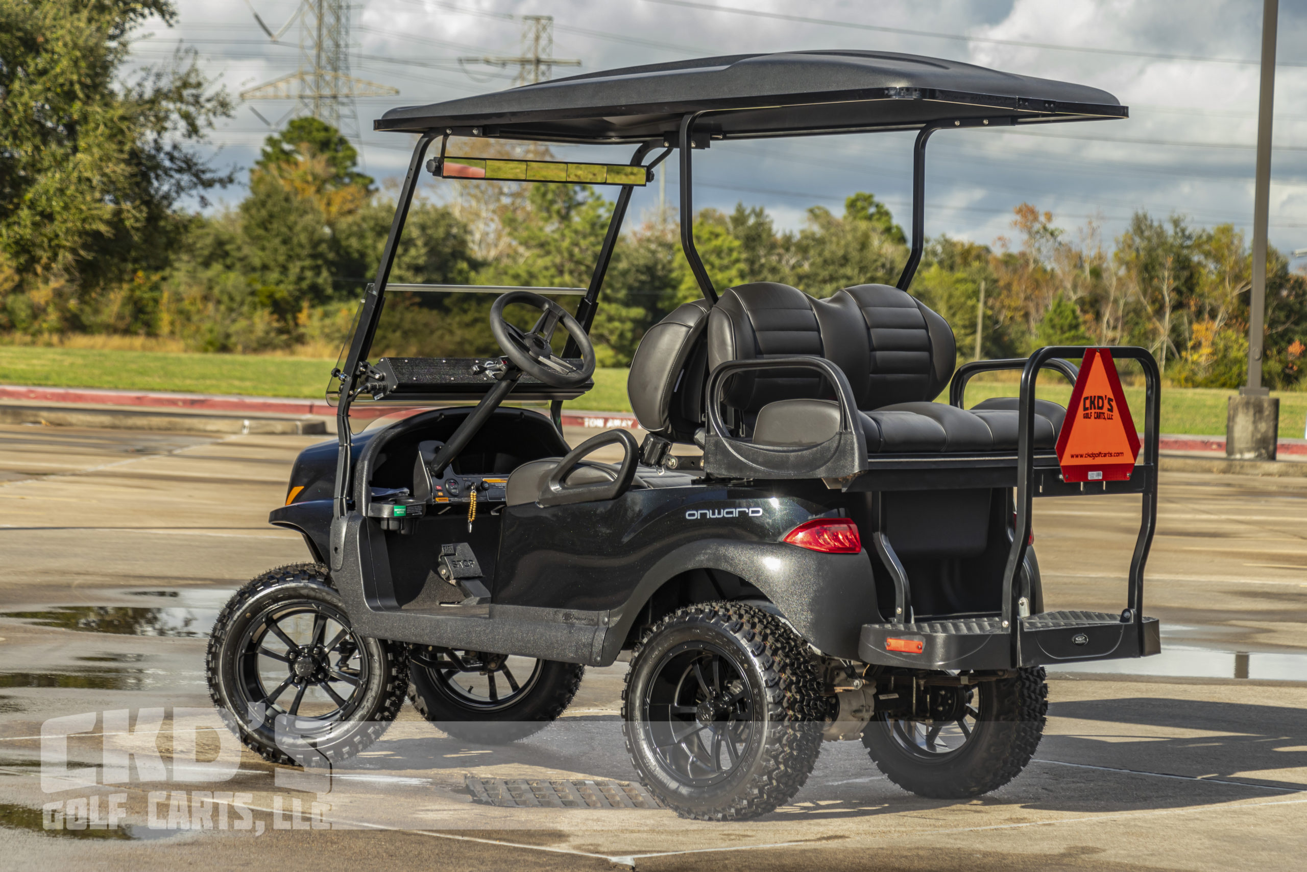 2019 Black Club Car Onward CKD's Golf Carts