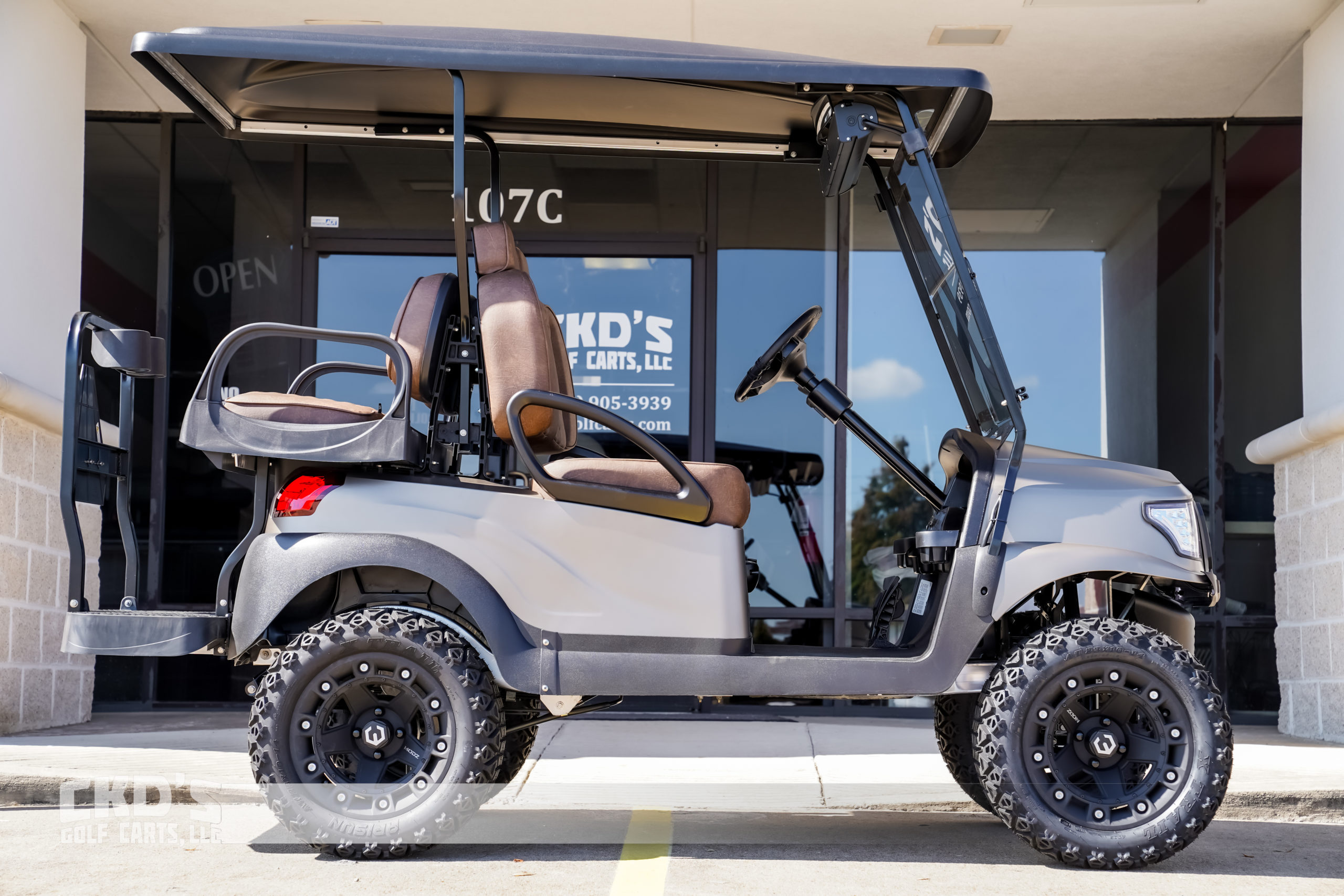 2013 Club Car Matte Bronze Alpha CKD's Golf Carts