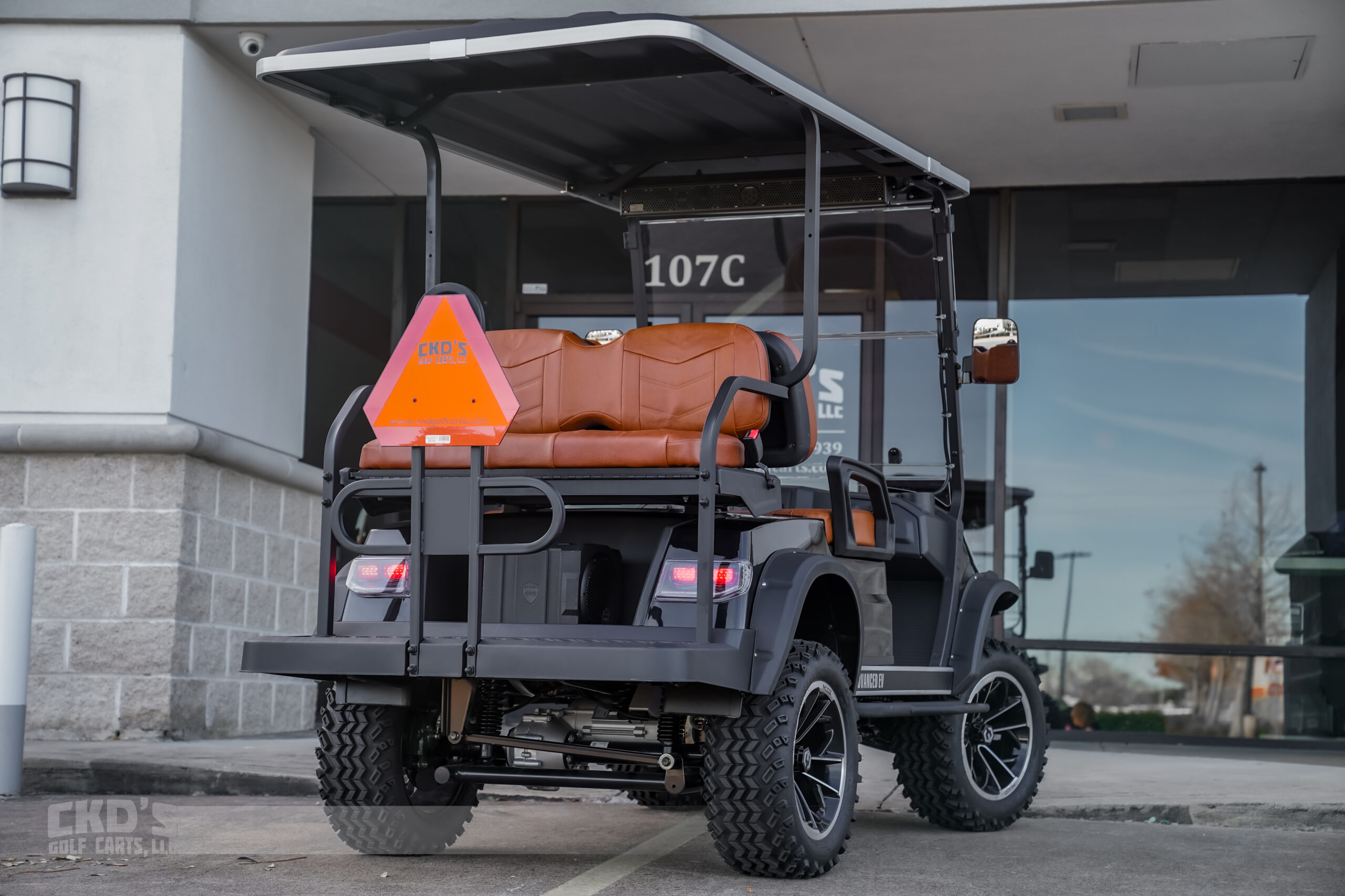 2024 Metallic Black Advanced EV Advent CKD S Golf Carts   DSC04741 Scaled 