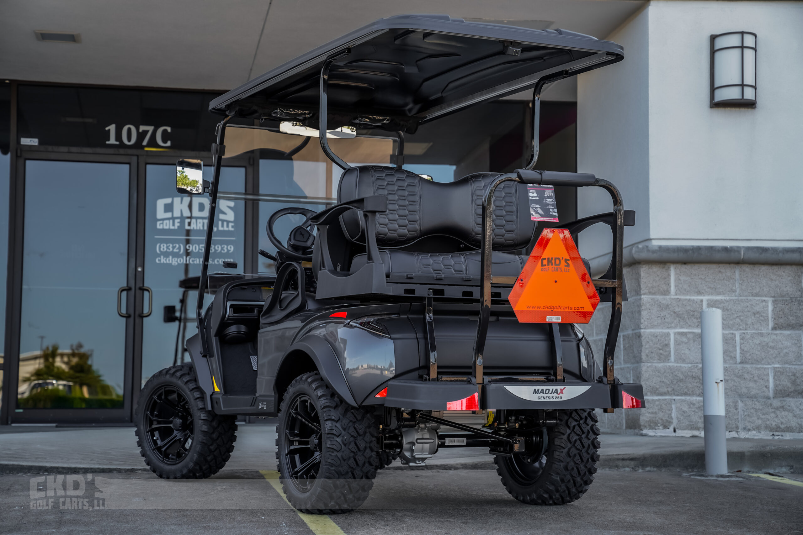 2024 Gun Metal Gray X-Series Storm Lithium - CKD's Golf Carts